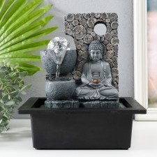 The desktop fountain from the network, the backlight 