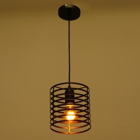 Suspended Lamp "Cylinder" 1x40W E27 16x16x116 cm-2
