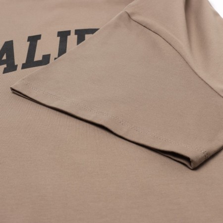 T-shirt female, brown color, Oversize size (42-46)-8