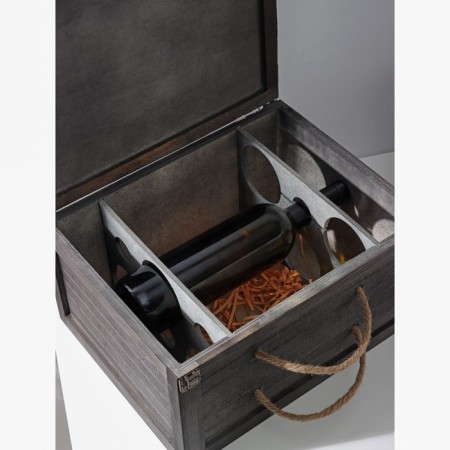Box for storing the wine "Caribbean", 34.5 × 27 × 18.3 cm, for 6 bottles-6