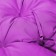 Villy swing pillow, diameter 115 cm, purple color