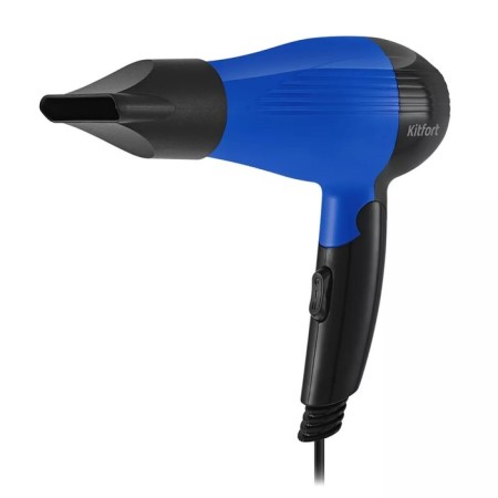 Feng KitFort KT-3244-3, 800 W, 2 speeds, 1 temperature regime, concentrator, black and blue