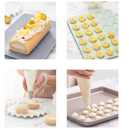 Confectionery bag, h = 45 cm, roll 100 pcs, 45 × 23 cm, transparent color-1