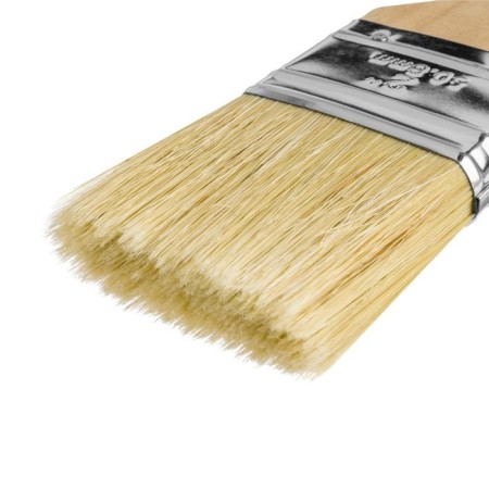Brush flat "Remocolor" "Euro" 01-1-120, 2 "(50 mm), natural bristles, wood-1