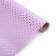 Laminated felt with perforation "Flowerers", lilac, 57 cm x 5 m