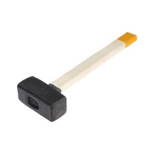A sledgehammer forged scrap, 6 kg, wooden handle