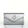Female bag on a magnet, silver color