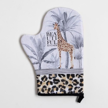 Ethel Kitchen set "Beautiful Kitchen": a mittens-seglet 20x28 cm, a severity of 19x19 cm, 100% cotton-1