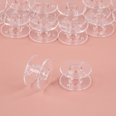 A set of rumps in a bilateral organizer, d = 20 mm, 25 pcs, the color is transparent-3