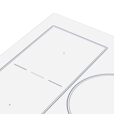 Maunfeld CVI453SBWH hob, induction, 3 burners, sensor, white-4