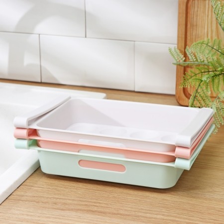 Shelf for eggs in the refrigerator, suspended, 12 cells, 26 × 17 × 5 cm, color mix-5