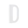 PVC handle for a mosquito net, white,