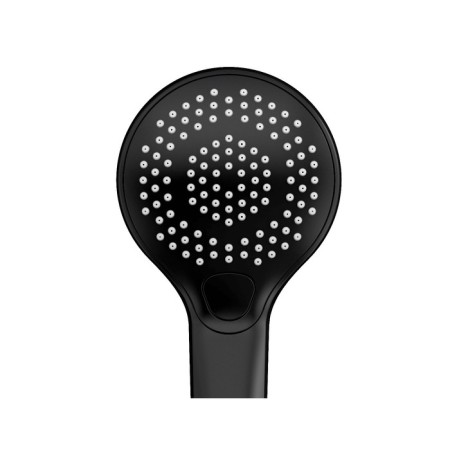 Shower headset Cersanit Neno A63696 Strail, watering can 3 modes, hose 200 mm, black-1