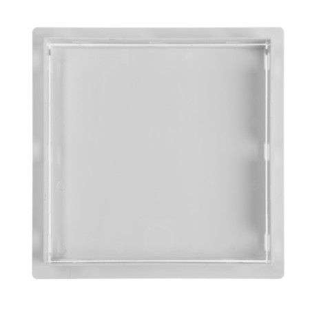 Vento cat door door, 200 x 200 mm, opening 40 mm, white opening-5