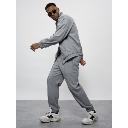 Sports suit men's, size 50, gray color-19