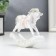 Souvenir Polystone "Horse-rocking" Pink-gold 9.5x2.5x11.5 cm