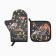 New Year. Set of kitchen Ethel Wonder Christmas mittens 20x28cm, 19x19cm selection, 100%HL