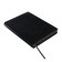 Dated 2025 diary, Escalada, A6+ 176 sheets, soft cover, artificial leather, pancake embossing, tinted block 70 g/m2, black