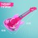 Toy musical guitar "Play and sing", with a microphone, sound effects, pink color