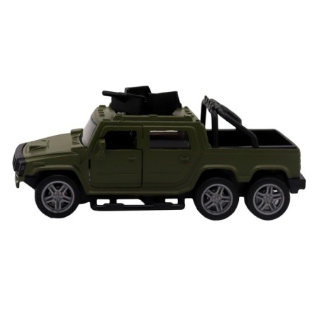 Inertial Funky Toys “Mountain Pickup”, Die-Cast, 1:32, opening doors, Khaki color-3