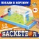Настольный баскетбол «Матч», для детей, цвета МИКС, 1-2 игрока, 3+