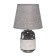 Arnella table lamp E27 40W gray-white 20x20x32 cm