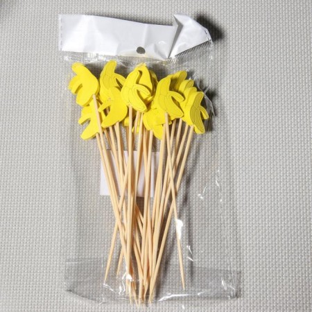 Madagascar banana skewers, 12 cm, set 25 pcs-4