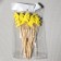 Madagascar banana skewers, 12 cm, set 25 pcs