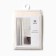 The curtain in the bathroom Ethel strip is milk color, 180*200 cm, 80g/m2, 100% p/e