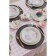 Serving napkin on the table "Loft", d = 38 cm, brown color