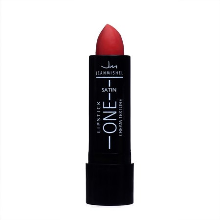 Lipstick Jeanmishel Satin Cream Texture tone 17 coral-beige, 14 g-2