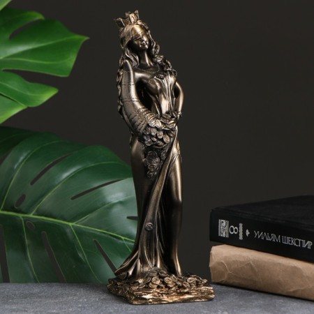 Fortune "Fortune" 30x10cm, bronze / marble baby