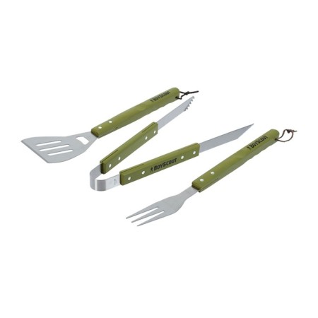 Boyscout set, fork, spatula, tongs