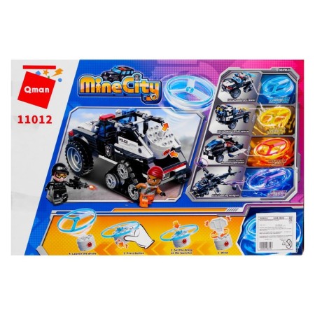 Designer Police "Assault All -terrain vehicle", 2 minifigurs and 237 details-4