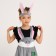 The carnival costume "Gray is gray with a muzzle", plush, p. 28, growth 98-104 cm
