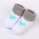 A set of socks for newborns 2 pairs (4 pcs.), Taurus from 0 to 6 months.