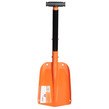 Aluminum shovel, bucket 210 × 280 mm, car, folding, aluminum stalk with a pen, AIRLINE AB-S-07-2