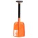 Aluminum shovel, bucket 210 × 280 mm, car, folding, aluminum stalk with a pen, AIRLINE AB-S-07