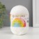Yarn "Children's novelty" 100% acrylic 200m/50g (01-white)