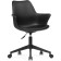 Computer chair Tulin plastic/eco -leather, black 60x60x83 cm