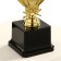 Cup 182b, award figure, gold, plastic stand, 24 × 12 × 8.5 cm.