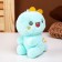 Soft toy "Dragon" on a key fob, 12 cm, color mix