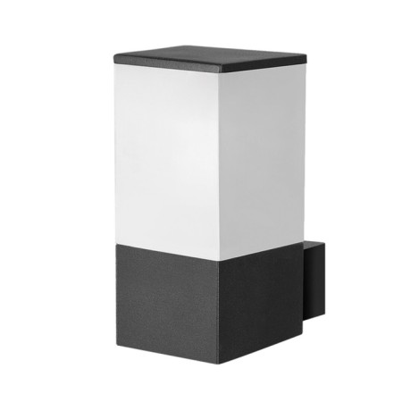 Street wall lamp Arte Lamp Plate A3710al-1BK, E27, 15 W, 9x11x24 cm, black