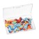 Waffle butterflies for decor of cupcakes, cake, 3x3 cm, 15 pcs