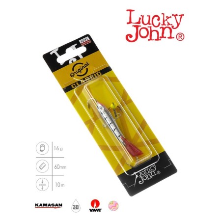 Balancir Lucky John Classic 6, 6 cm, 18 g, color 12hrt-2