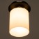 Lamp 91310/1 E27 40W wenge-chrom 12x12x17 cm Bayerlux