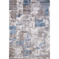 Rectangular carpet Karmen Hali Armina, size 240x400 cm, color Blue/Blue