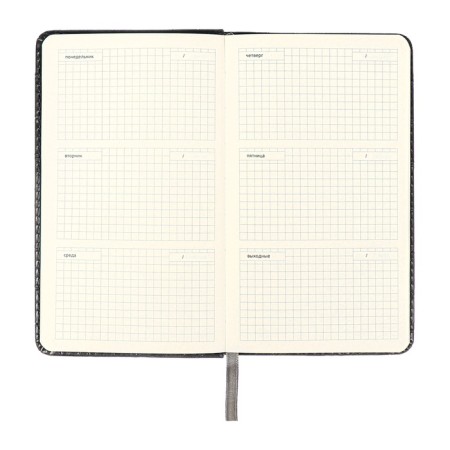 PROVING NACKEND, 80 sheets, 100x170 mm, Devente.grande, solid cover to leatzers with foam, stamping foil, block 70%, black-9