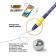 Gel handle Erased BIC Gelocity Illusion, node 0.7 mm, blue ink, price for 1 pcs
