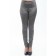 Female trousers, size 42, silver color